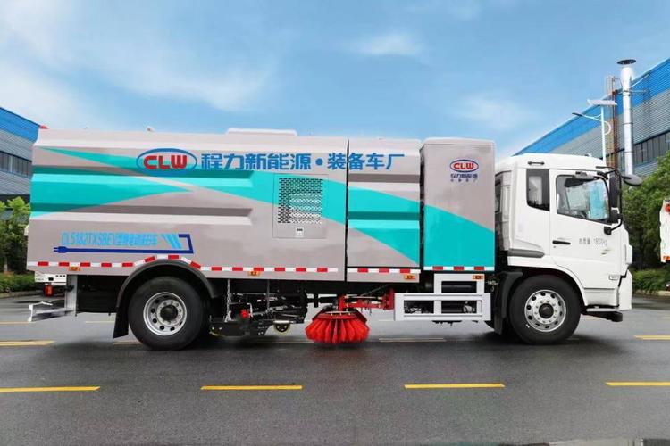 天錦BEV純電動新能源15方洗掃車(程力汽車) 天錦BEV純電動新能源15方洗掃車(程力汽車)